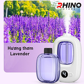 Mua Máy phun sương tinh dầu Rhino H602 tạo ẩm 4 chế độ  tích điện  nhỏ gọn  dán tường - Hàng chính hãng