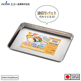 Mua Khay Inox Echo Chữ Nhật 0321-431 Nhật Bản