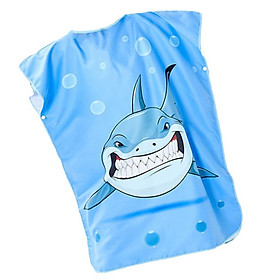 Kids Polyester Polyamide Hooded Towel For Kids & Toddlers Bath Beach Pool