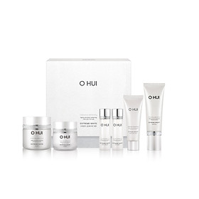 Bộ 5 bước dưỡng trắng da OHUI Extreme White Cream Special Set 210ml