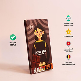 Hình ảnh Sô cô la đen MISS EDE 70% Lâm Đồng - 60 g