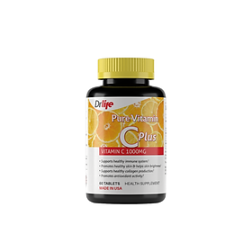 Viên uống Pure Vitamin C Plus, Chống lão hóa da và tăng cường sức đề kháng - Drlife