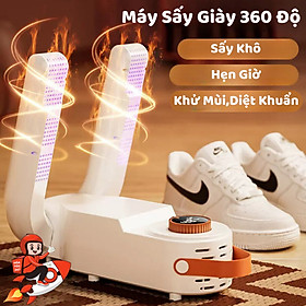 Mua Máy sấy khô giày dép khử mùi hôi Diệt Vi Khuẩn bằng tia UV  Làm Khô Khử Mùi Hôi Tất Vớ  Có chức năng hẹn giờ  nhiệt độ thích hợp mọi chất liệu - Hàng chính hãng