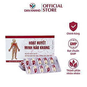 Hoạt huyết Minh Não Khang (Hộp 3 vỉ x 10 viên)