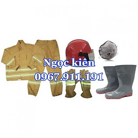 Mua quần áo chữa cháy 5 món theo thông tư 48 ( pccc) quần áo chữa cháy