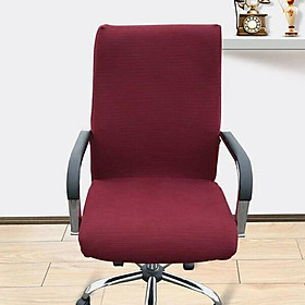 Chair Cover Stretchy Office Room Armchair Seat Swivel Chair Slipcover Coffee