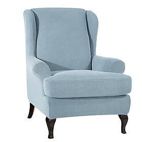 VỎ bọc ghế sofa bằng vải mềm mại và đàn hồi, dễ dàng kéo giãn.-Màu Trà xanh