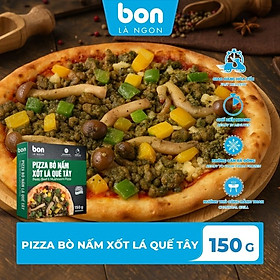PIZZA BÒ NẤM XỐT LÁ QUẾ TÂY (150G)