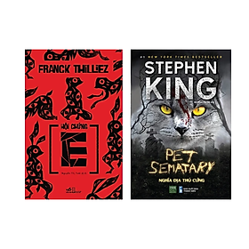 Hình ảnh Combo 2 cuốn Truyện Trinh Thám Hấp Dẫn: Stephen King - Pet Sematary - Nghĩa Địa Thú Cưng + Hội Chứng E