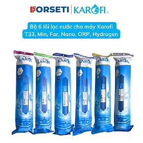 Combo 10 lõi lọc nước Karofi cho máy lọc nước Optimus Plus O-P1310 - Hàng chính hãng