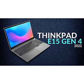 Mua Laptop Lenovo Thinkpad E15 G4 (21E600CFVA) (i5 1235U/8GB RAM/512GB SSD/15.6 FHD/Dos/Đen) - Hàng chính hãng