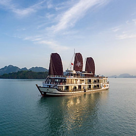 Du Thuyền 5 Sao Azalea Cruises Sang Trọng, Đẳng Cấp - Tour Du Lịch 2 Ngày 1 Đêm Ngủ Đêm Trên Thuyền Tại Vịnh Hạ Long (Trải Nghiệm Chèo Thuyền Kayak)