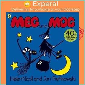Sách - Meg and Mog by Helen Nicoll (UK edition, paperback)