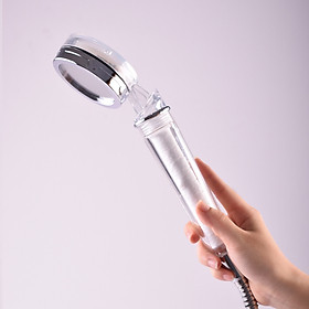 Mua Vòi tắm hoa sen tăng áp lọc nước loại nhỏ - Living On Pure Aqua Shower Head