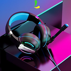 Mua Tai nghe gaming Headphone Bonks G1 - Tai nghe chụp tai chơi game máy tính có dây cực xịn tích hợp micro xoay 180 độ - Hàng nhập khẩu