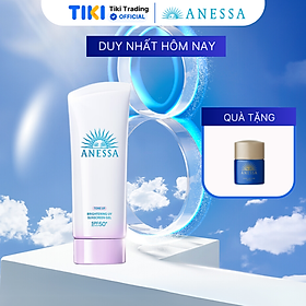 Kem chống nắng dạng gel dưỡng sáng nâng tông & hiệu chỉnh sắc da Anessa Brightening UV Sunscreen Gel SPF50+ PA++++ 90g