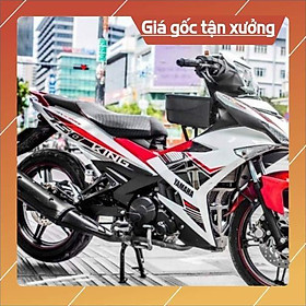 Tem rời ex 150 Crom trắng đỏ MX King