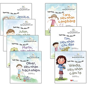 [Download Sách] Bộ Kỹ Năng Sống Dành Cho Học Sinh - Super Kids - Siêu Nhân Nhí (7 Tập Sau)