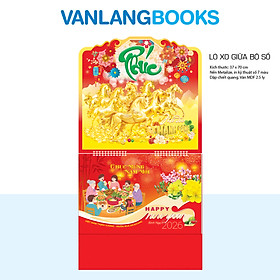 Lịch Treo Tường 2026 Vanlangbooks - Muôn Nhà An Khang (VLLXG01B) Cao Cấp