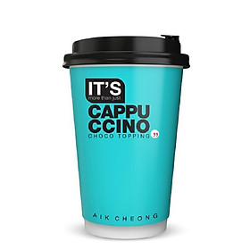 Cà Phê Cappuccino Tự Pha Ly Tiện Dụng Aik Cheong Kèm Bột Rắc Cacao - It's Cappuccino Cup - Nhập Khẩu Malaysia