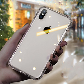 Ốp Hybrid Viền TPU Mặt Kính Cường Lực Leeu Design dành cho iPhone Xs Max