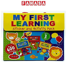 Hình ảnh sách My First Learning Sticker and Activity Pack