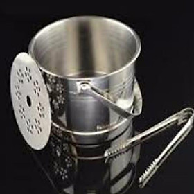 Mua Xô đựng đá 1.0 lít 100% inox( không bao gồm kẹp gắp)..