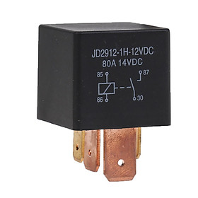 12V Relay 4 PIN Automotive 80AMP 80A Changeover Normally Open Contact