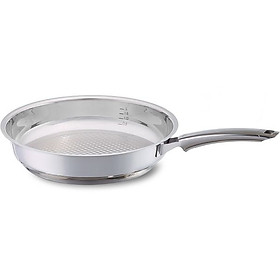 Mua CHẢO FISSLER INOX CRISPY STEELUX PREMIUM 28 CM Hàng Chính hãng