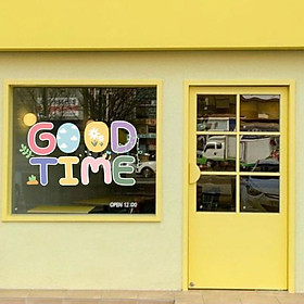 Mua Hình dán câu quotes dễ thương aesthetic trang trí gương  kính cửa hàng cute 11