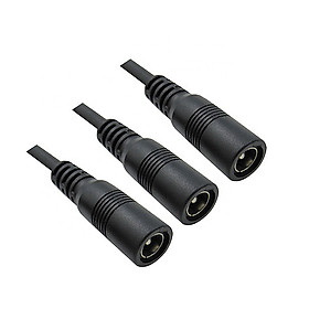 Mua Combo 100 Jack nguồn cái sợi đen dành cho camera đèn led