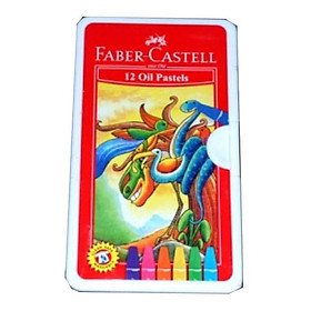 Faber-Castell-120063On-Bút Sáp Dầu - 12 Màu + Chuốt