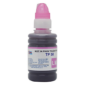 Mua Mực in phun Thuận Phong TP50 (100ml) dùng cho tất cả các dòng máy in phun Epson  HP  Canon - Hàng Chính Hãng - Hồng nhạt