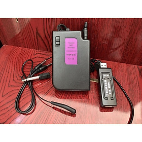 Mic không dây V11 NHỎ GỌN dòng mic đa năng phù hợp tất cả loa kéo và âm ly có hỗ trợ mic- Hàng Chính Hãng