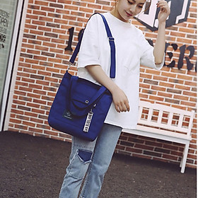 Túi đeo chéo nữ vải tone mẫu 08, thời trang phong cách trẻ