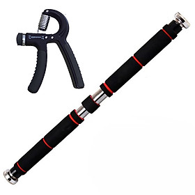 Combo xà đơn treo tường DNS (KT 60-110cm) + Kìm bóp tay điều chỉnh lực