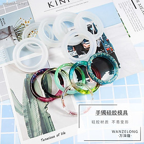 Mua Khuôn silicon làm vòng tay Resin - 56mm S