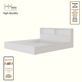 [Happy Home Furniture] NERIS , Giường ngủ 2 ngăn kéo, 222cm x 26cm ( DxC), GNG_138, GNG_139, GNG_140, GNG_141