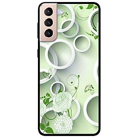 Ốp lưng dành cho Samsung Galaxy S21 - S21 Plus - S21 Ultra - mẫu Hoa Hồng Hoa Văn