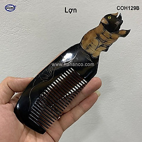 Lược sừng trâu 12 con giáp (Size: L-18cm) ️Quà tặng ý nghĩa cho bạn bè, người thân