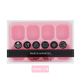 Khay silicon trữ đông đồ ăn dặm cho bé Marcus & Marcus - Pokey (30ml x 8 ngăn)