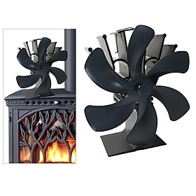 Ultra Quiet 6 Blade Christmas Stove Fan with
