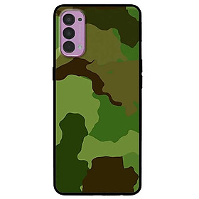 Ốp lưng dành cho Oppo Reno 4 mẫu Camo Xanh Quân Đội