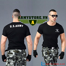 Áo thun lính, áo thun nam, Áo phông nam cộc tay thời trang lính Army ARM-817