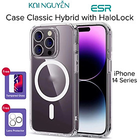 Ốp Lưng Trong Suốt ESR Classic Hybrid HaloLock Dành Cho iPhone 14 PRO MAX / 14 PRO / 14 PLUS / 14 - HÀNG CHÍNH HÃNG