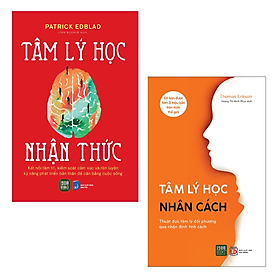 Combo 2 Cuốn Sách Tâm Lý Hay: Tâm Lý Học Nhận Thức+Tâm Lý Học Nhân Cách