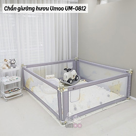 Thanh Chắn Giường Hươu Umoo UM-0812 Bản Nâng Cấp Mới Nhất 2022, Chặn Giường Chống Trượt An Toàn Cho Bé