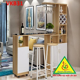 Mua Quầy bar mini  Bàn bar  kệ rượu chia không gian VKB31 - Nội thất lắp ráp Viễn Đông ADV