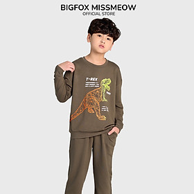 Bộ nỉ bé trai size đại Bigfox Miss Meow