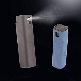2in1 Screen Cleaning Spray Bottle and Cloth - Instantly Clean the Screen of your Phone, Tablet, TV - Just Spray and Wipe - Compact Perfect for Travel